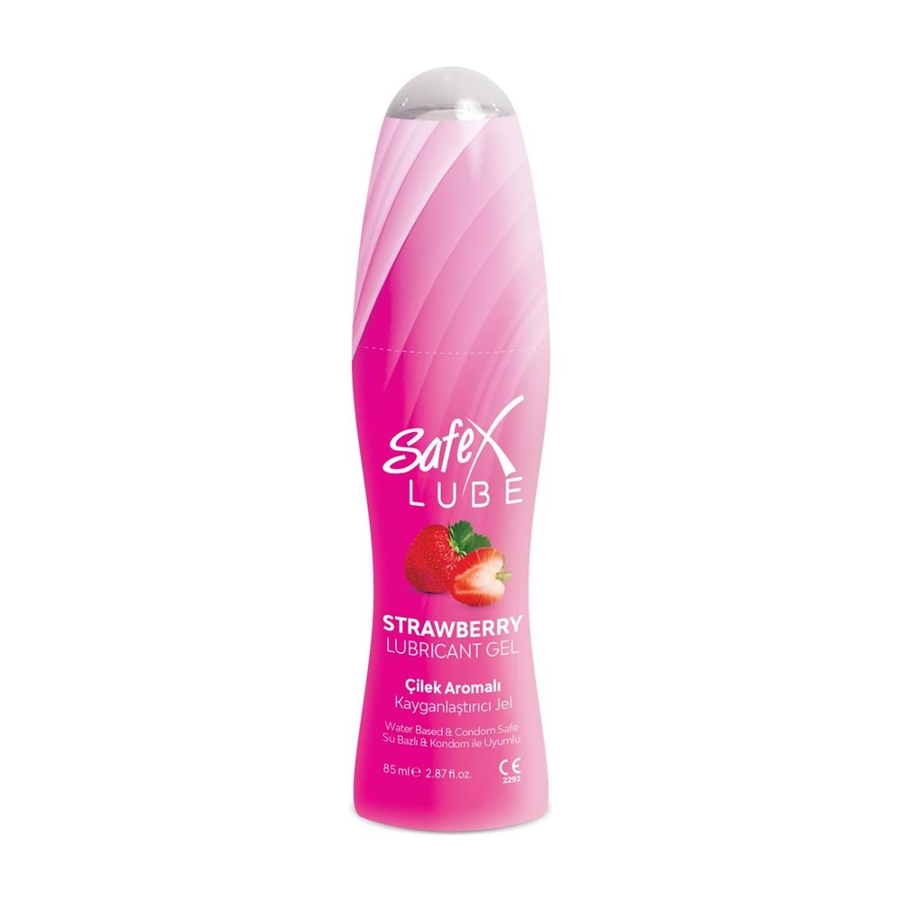 Safex Lube Jel Çilek 85 ml.