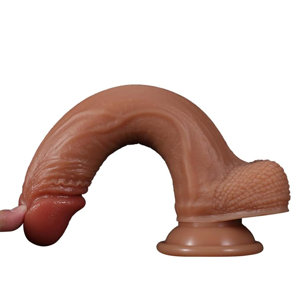 Realistik Dildo Esmer 21,5 cm