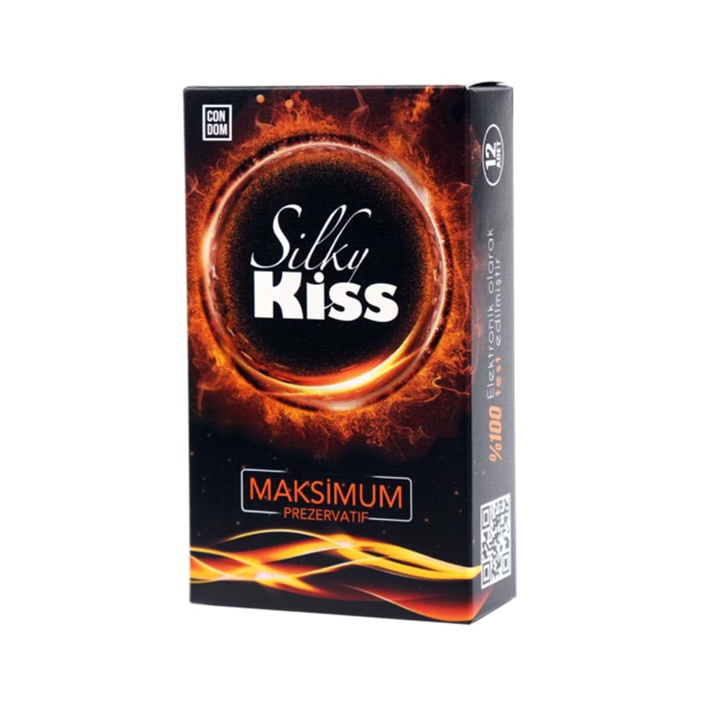 Silky Kiss Maximum Tırtıklı ve Benekli Prezervatif