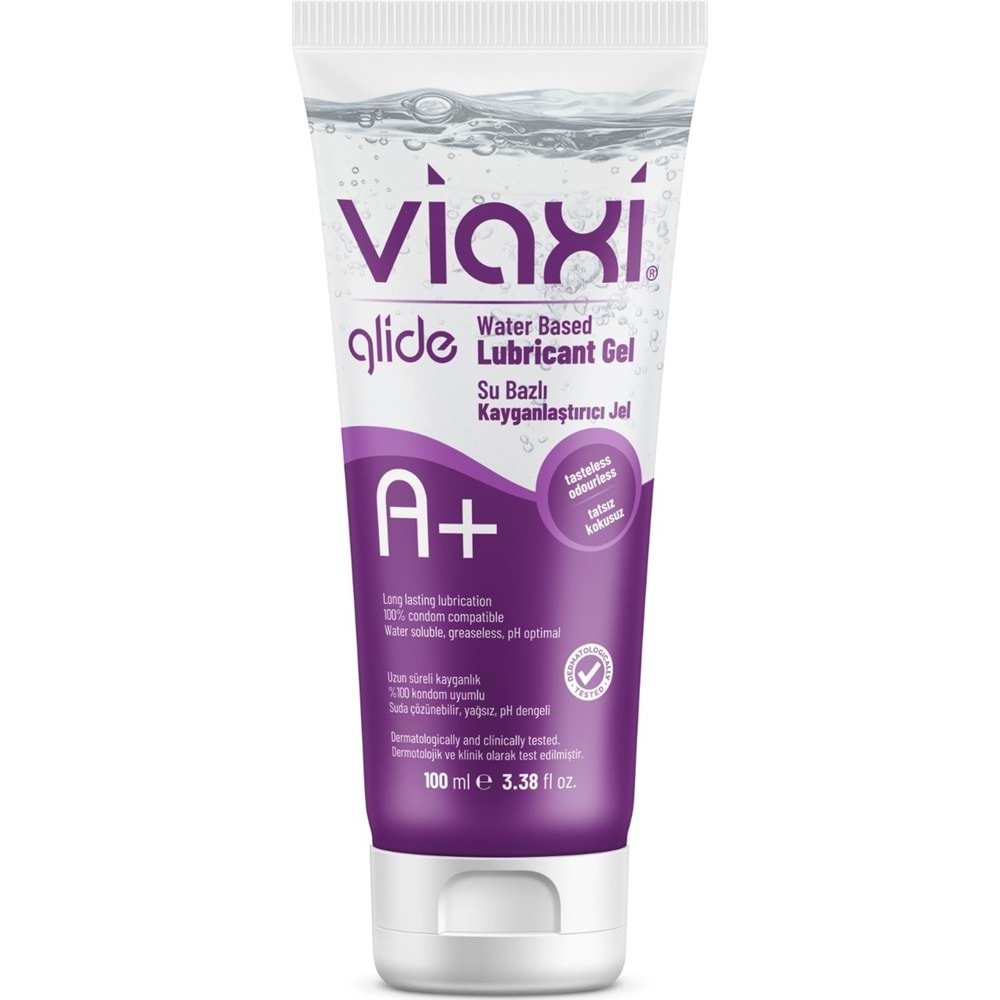 Viaxi Glide Su Bazlı Kayganlaştırıcı Jel A+ 100 ml