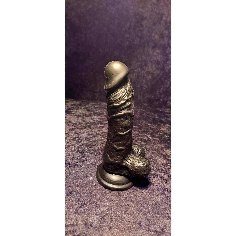 Troop 17 cm Vantuzlu Gerçekçi Realistik Zenci Dildo Anal Penis 990 TL 1015 TL