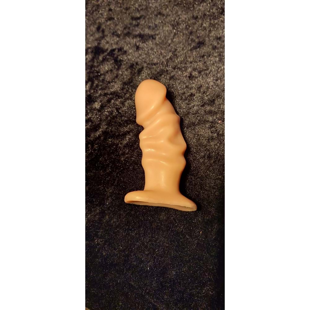 Realistik Silikon 11.5 cm A.n.a.l. p.lu.g Vantuzlu