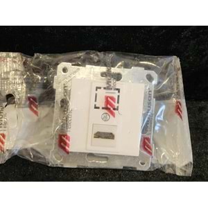 RİTA BEYAZ HDMI PRİZ MUTLUSAN