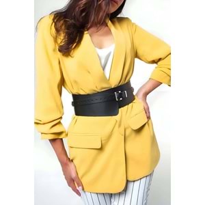 Deri Ayarlanabilir Korse Kemeri, Kalın Bel Kemeri 4XL/5XL