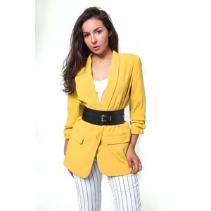 Deri Ayarlanabilir Korse Kemeri, Kalın Bel Kemeri L/XL