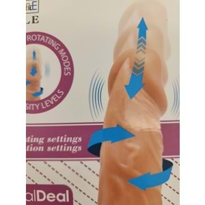 7 Farklı Frekansta Dönme İtme ve Titreşim Özellikli Vibratör 20 cm