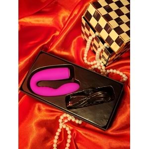 G Noktası Uyarıcılı Çift Motorlu Titreşimli Klitoris Mastürbatör Pretty Love