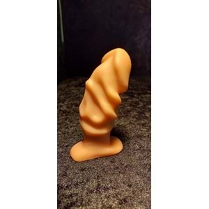 Realistik Silikon 11.5 cm Anal plug Vantuzlu