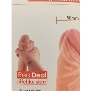 Kıkırdaklı Realistik Penis Damarlı 24 cm