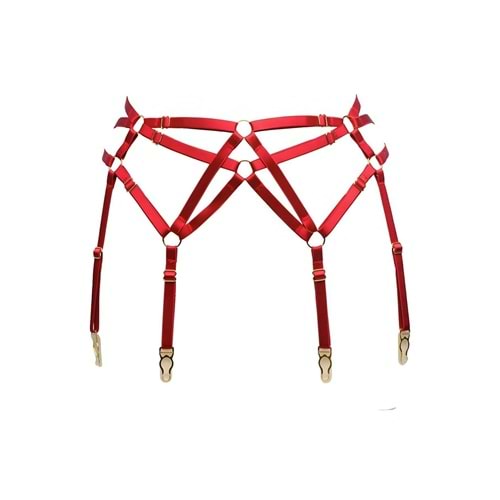 Seksi Esnek Harness Jartiyer L/XL