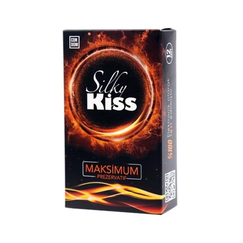 Silky Kiss Maximum Tırtıklı ve Benekli Prezervatif