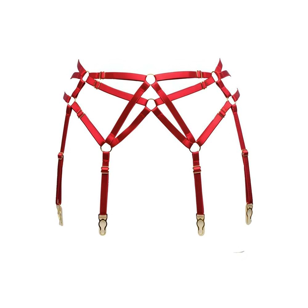 Seksi Esnek Harness Jartiyer L/XL