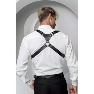 Sırt Detaylı Şık Erkek Kemer, Tarz Erkek Kemer, Erkek T-shirt Kemeri L/XL