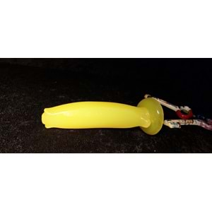 Passionate Fruit 17 cm Güçlü Vantuzlu Jel Penis Anal Dildo - MUZ